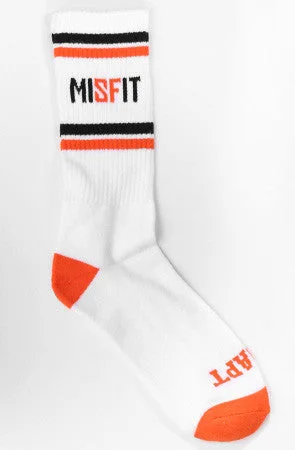 Fluffy socks for bedtime-Misfit (White Socks)