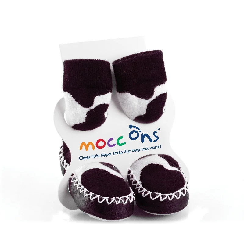 Fuzzy ankle socks for lounging-Mocc Ons Slipper Socks Full Range SS21