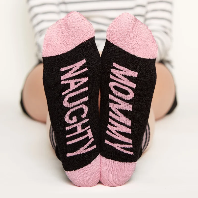 Long sports socks for athletes-Naughty Mommy Socks