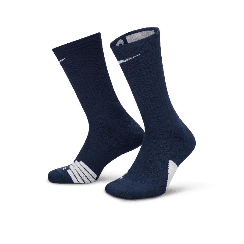 Non-slip ankle socks for home-Nike Elite Crew Basketball Socks