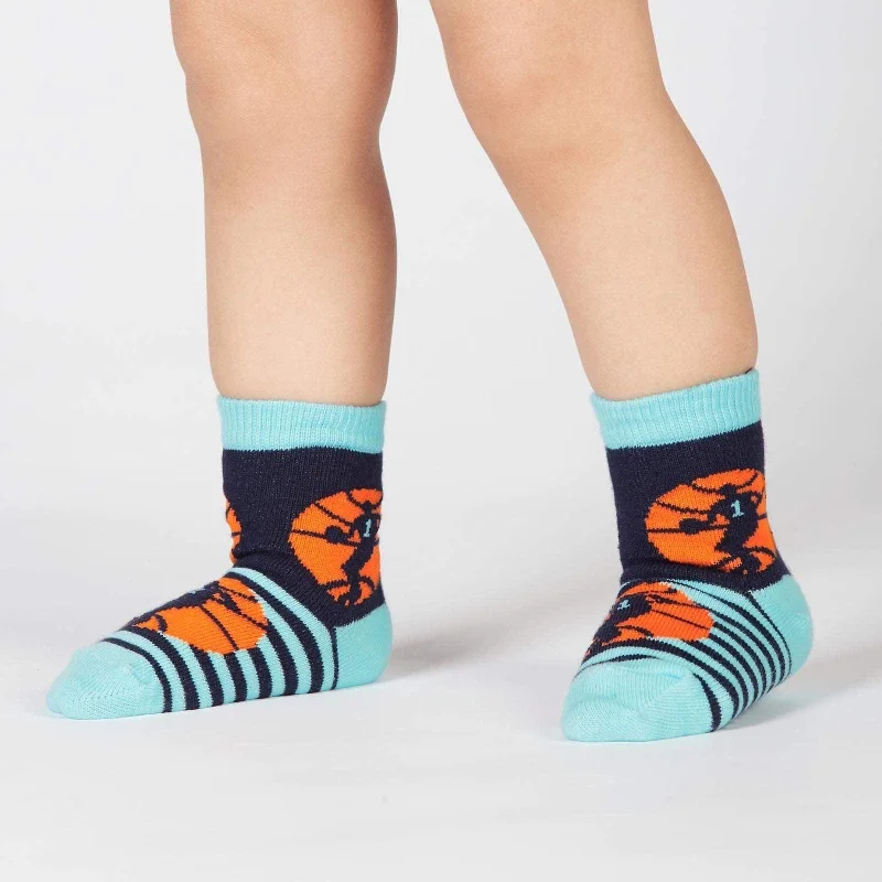 Vintage patterned ankle socks for style-Nothin' But Net | Toddler Crew