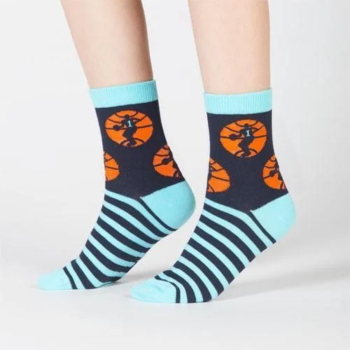 Small novelty crew socks for fun-Nothin' But Net | Youth Crew