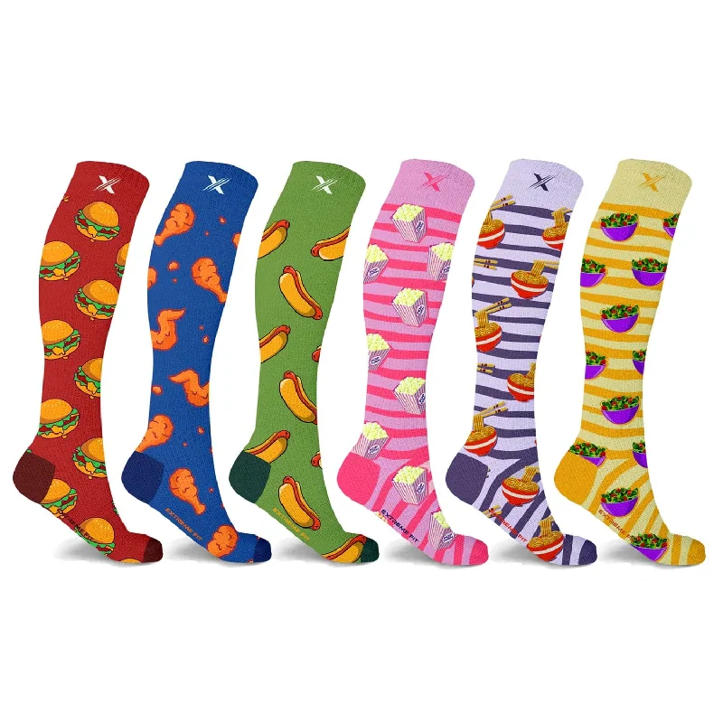 Small ankle socks for toddlers-Novelty Collection Socks (6-Pairs)