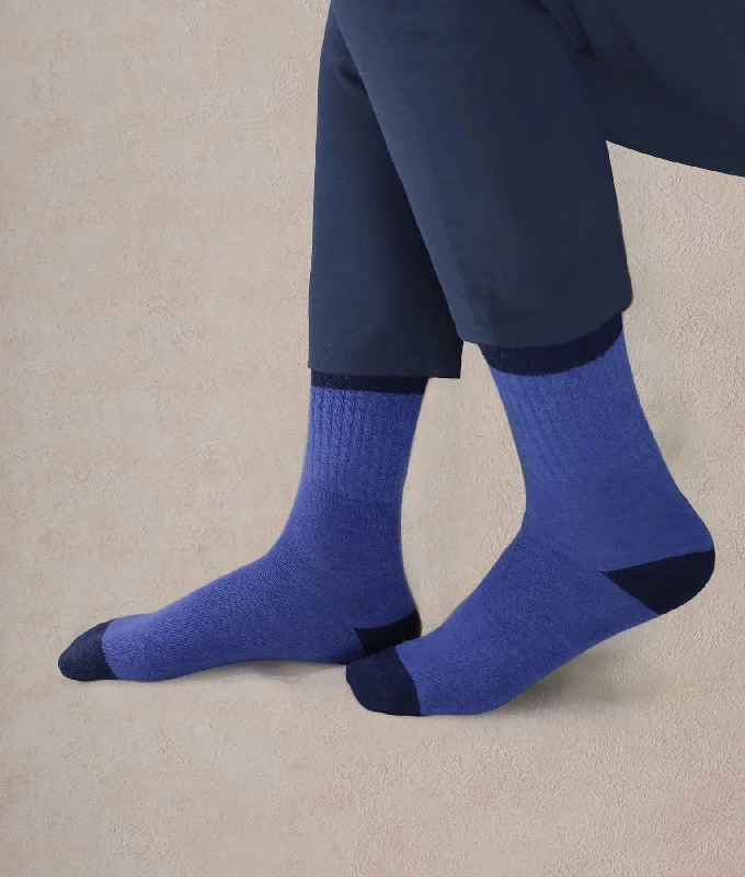 Organic cotton ankle socks for eco-friendly-Pluto Men's Socks