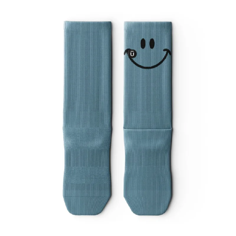 Minimalist gray crew socks for casual-Outway Sock - Present Crew