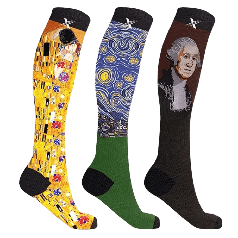 Contemporary ankle socks for trend-Historic Socks (3-Pairs)