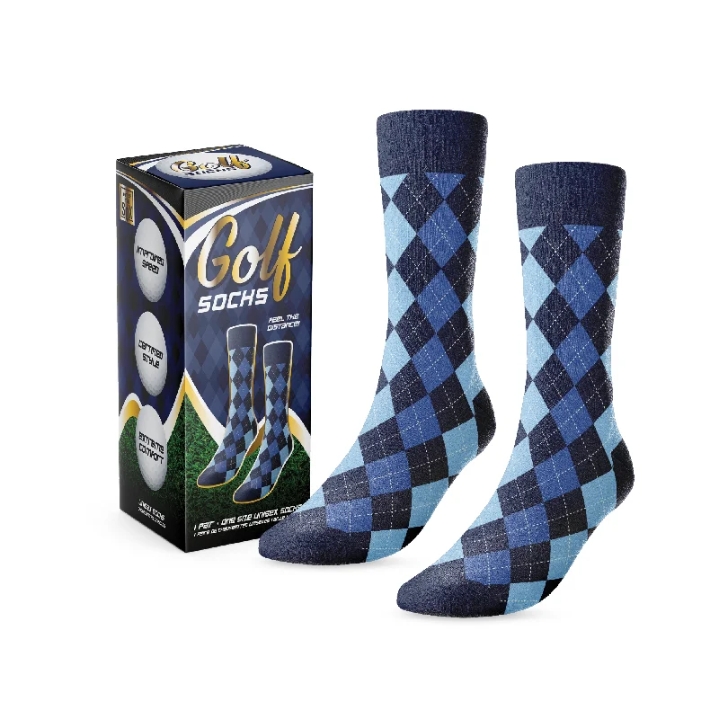 Rustic plaid socks for outdoor wear-Professional Golf Socks