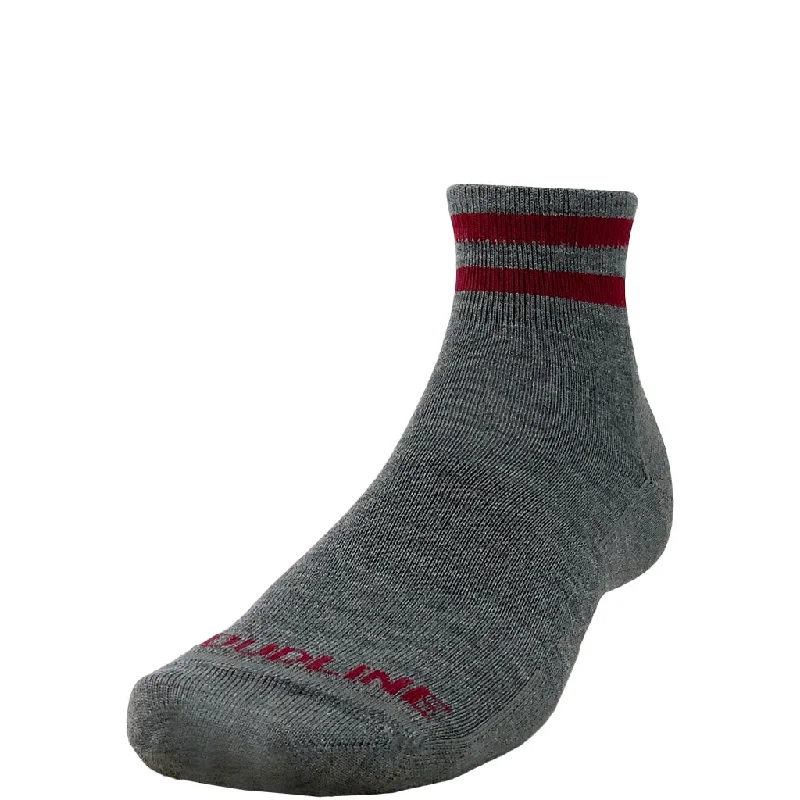 Custom knit crew socks for unique-1/4 Top Running Sock - Ultralight