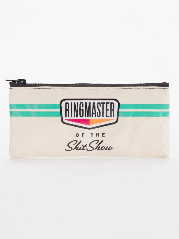 Non-skid ankle socks for yoga-Ringmaster Of The Shitshow Pencil Case