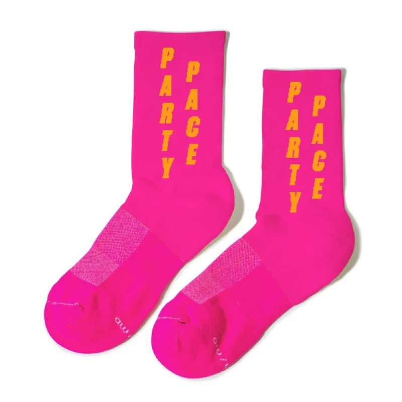 Modern striped ankle socks for chic-Rnnr  Marathon Sock - Party Pace