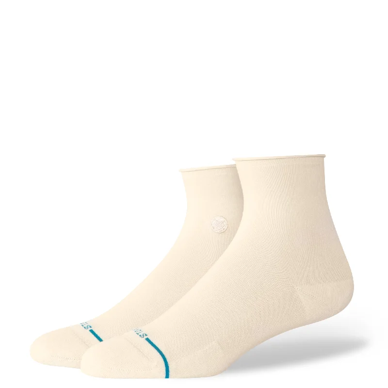 Modern black ankle socks for chic-ROLLIN QUARTER SOCK