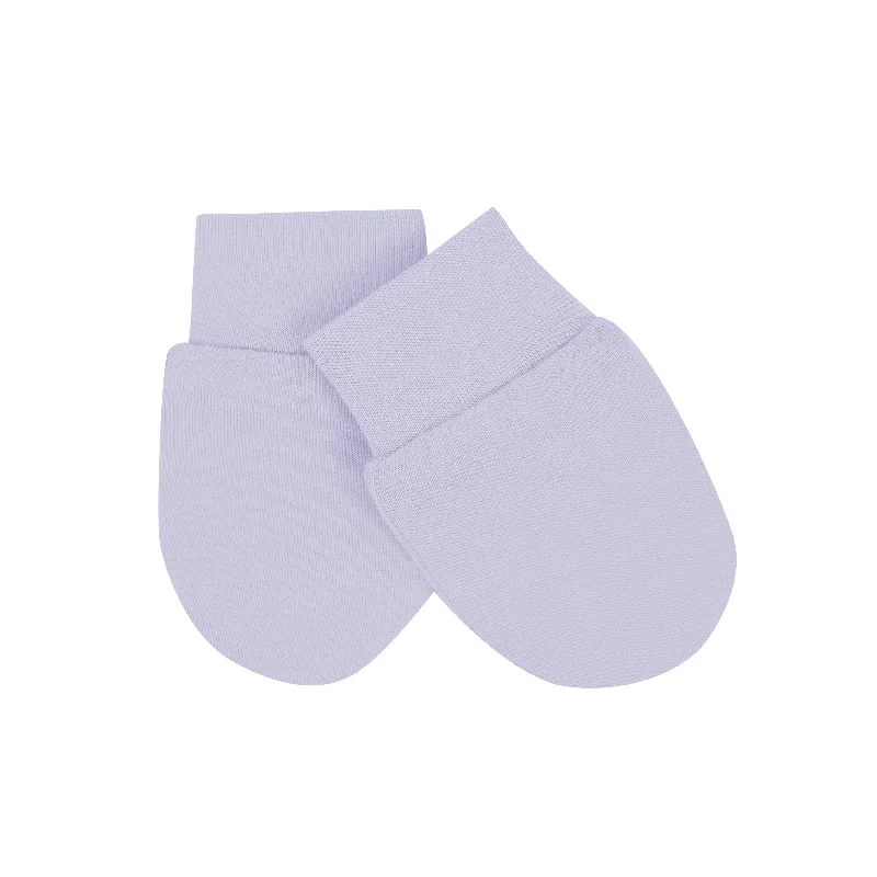 Minimalist gray ankle socks for casual-Scratch Mitten in Lilac