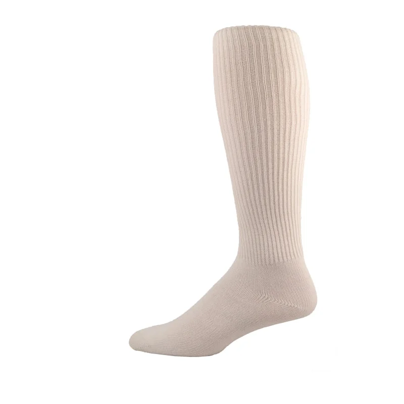 Contemporary striped crew socks for trend-Simcan Comfort Over-The-Calf Socks