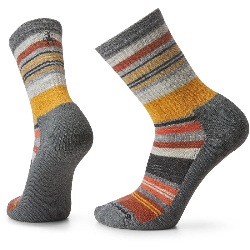 Rustic striped socks for cozy-Smartwool Everyday Joviansphere Light Cushion Crew Socks