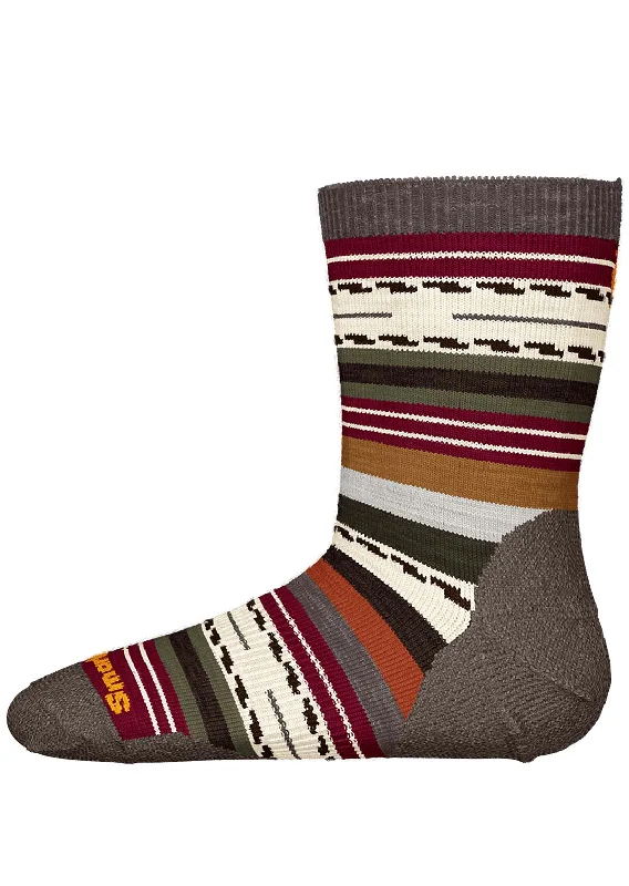 Luxury silk crew socks for elegance-Smartwool Junior Hike Full Cushion Margarita Crew Socks