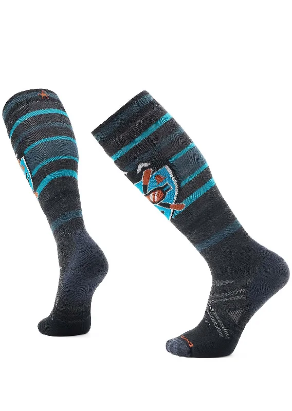 Luxury merino crew socks for luxury-Smartwool Men's Ski Full Cushion Alpine Edge OTC Socks