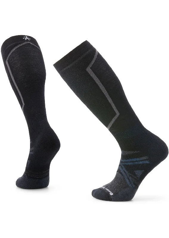 Minimalist gray socks for everyday-Smartwool Men's Ski Full Cushion OTC Socks