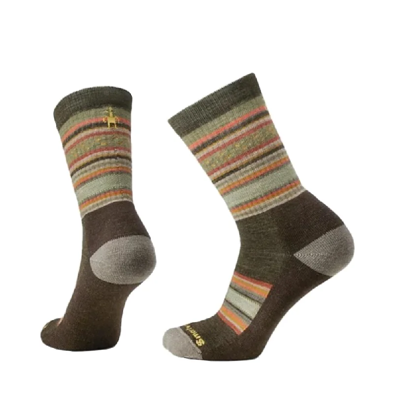 Luxury merino ankle socks for softness-Smartwool Women's Everyday ReGarita Crew Socks in Military Olive