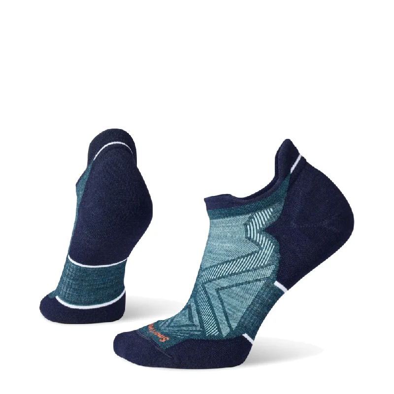 Breathable cotton socks for workouts-Smartwool Women's Run Targeted Cushion Low Ankle Sock in Twilight Blue