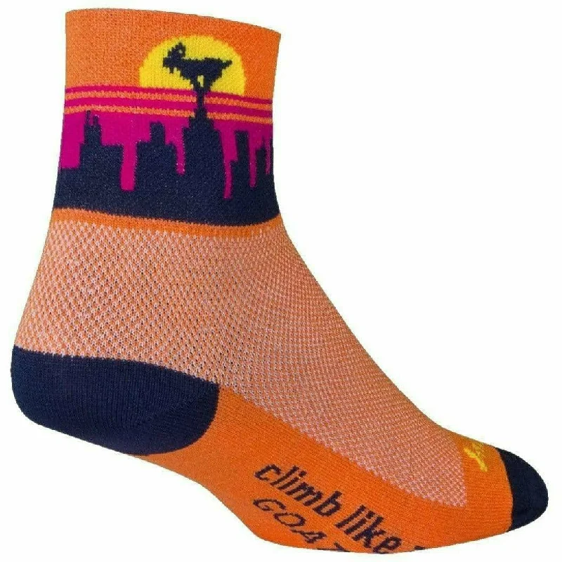 Grip crew socks for yoga-SockGuy Balance Classic 3 Inch Crew Socks