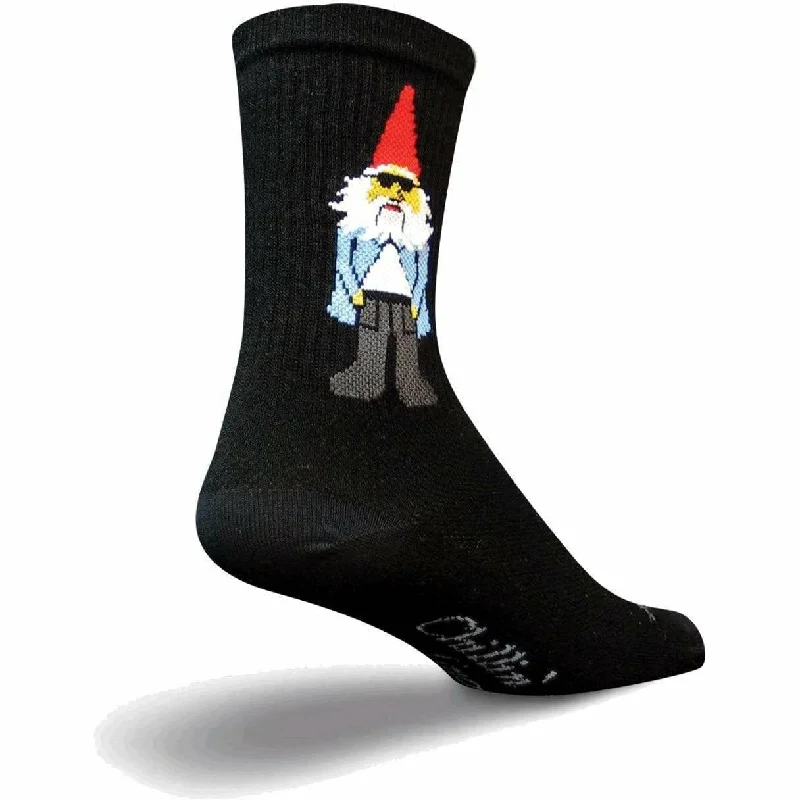 Plush crew socks for cozy feel-SockGuy Gnomies Performance Crew Socks