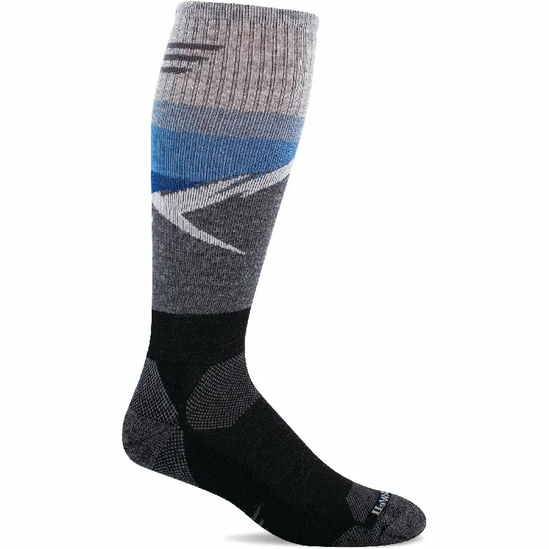 Thick outdoor socks for camping-Sockwell Mens Modern Mountain Moderate Compression Socks