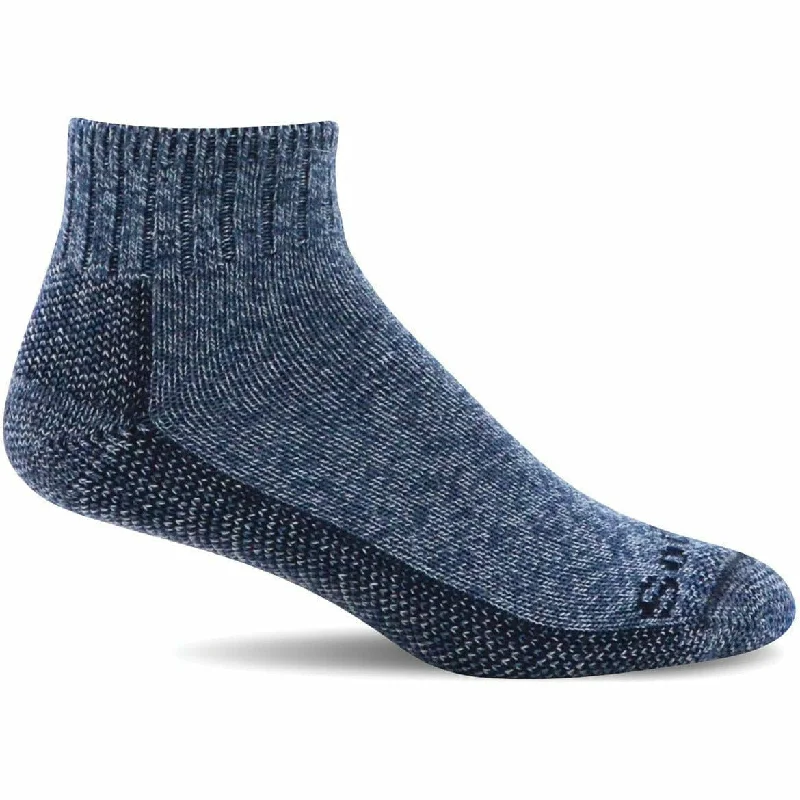 Cozy wool socks for winter-Sockwell Womens Big Easy Mini Relaxed Fit Mini-Crew Socks