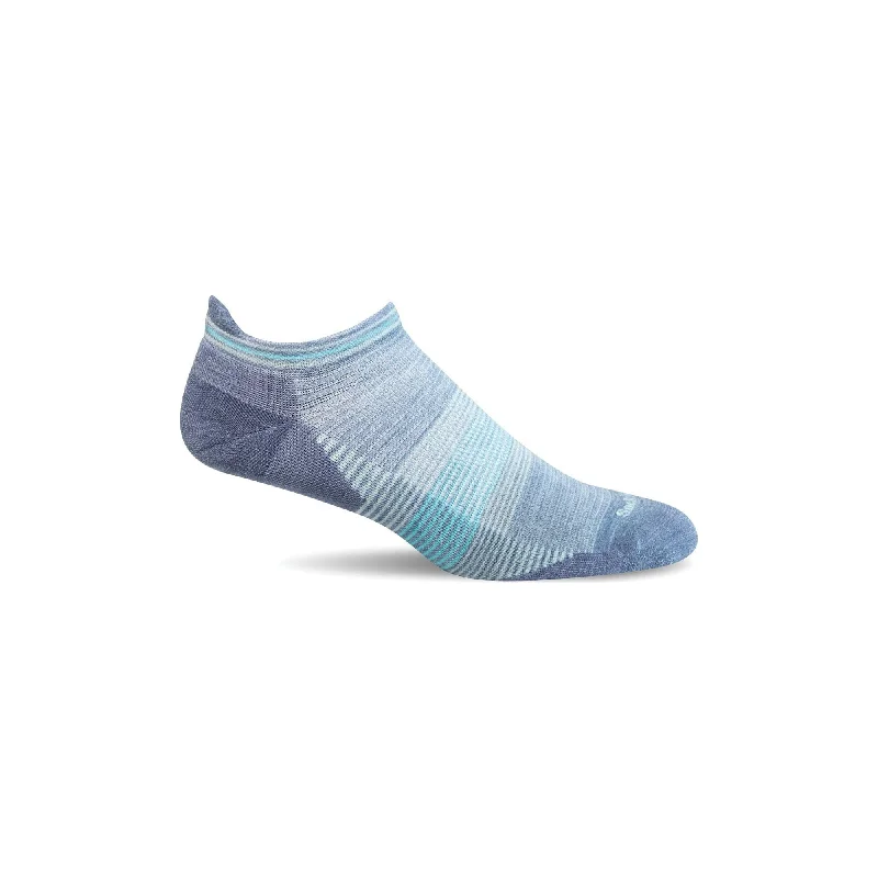 Large wool socks for warmth-Sockwell Womens Cadence Micro Moderate Compression Socks