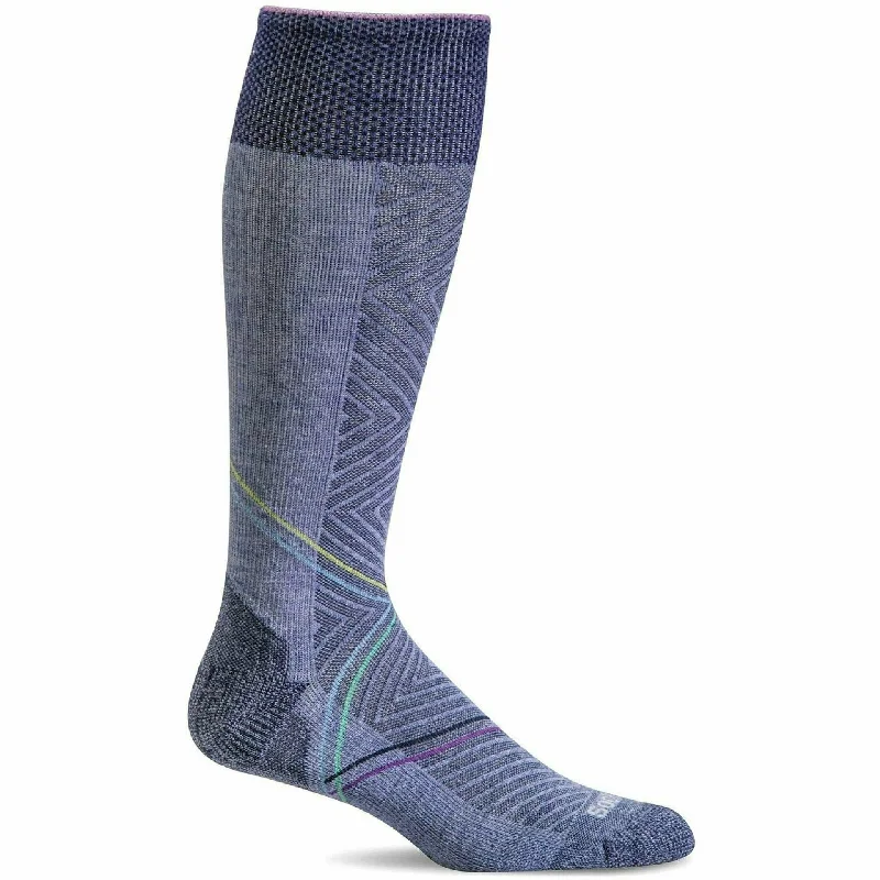 Organic cotton crew socks for breathability-Sockwell Womens Pulse Firm Compression Socks