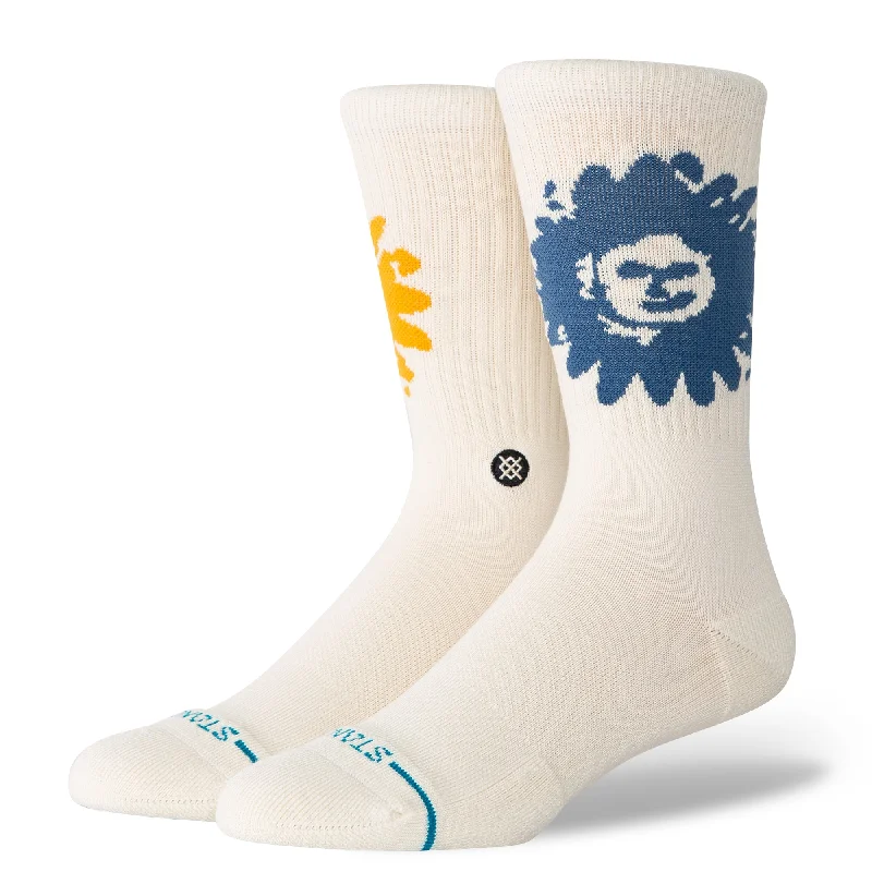 Lightweight cotton crew socks for sneakers-SOLARZ CREW SOCK