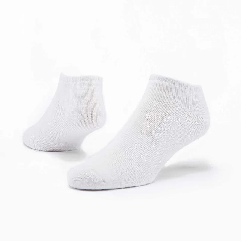 Small striped crew socks for kids-Solid Footie | 81.6% Organic Cotton | Ankle Socks