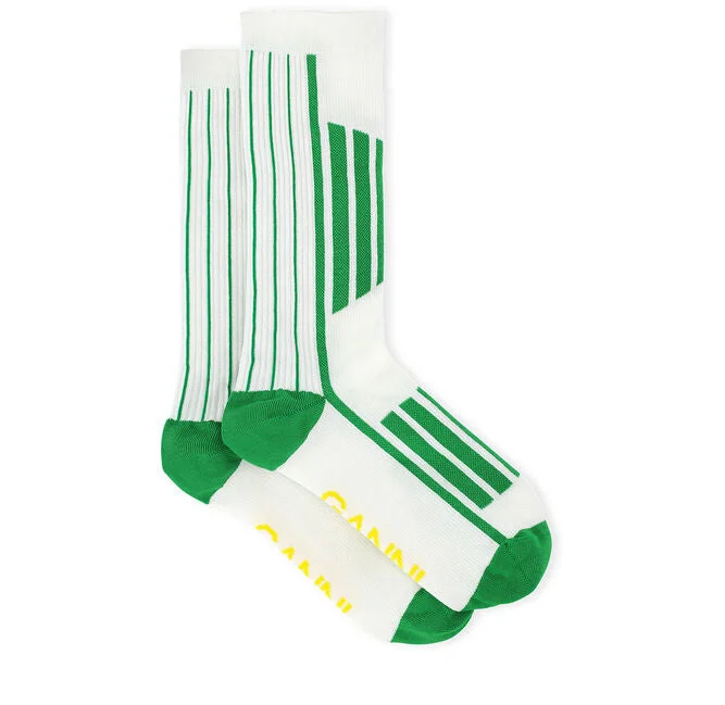 Thick socks for cold feet-Sporty Socks (Kelly Green)