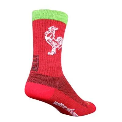 Anti-slip ankle socks for pilates-Sriracha Socks