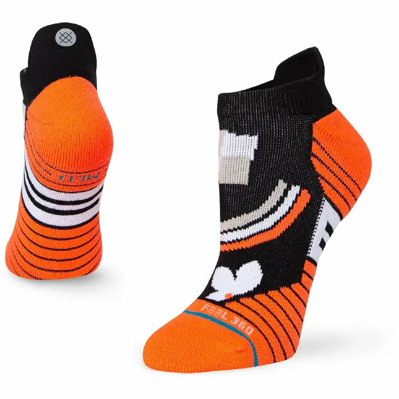 Thin bamboo socks for summer-Stance Womens Brickyard Race Tab Socks