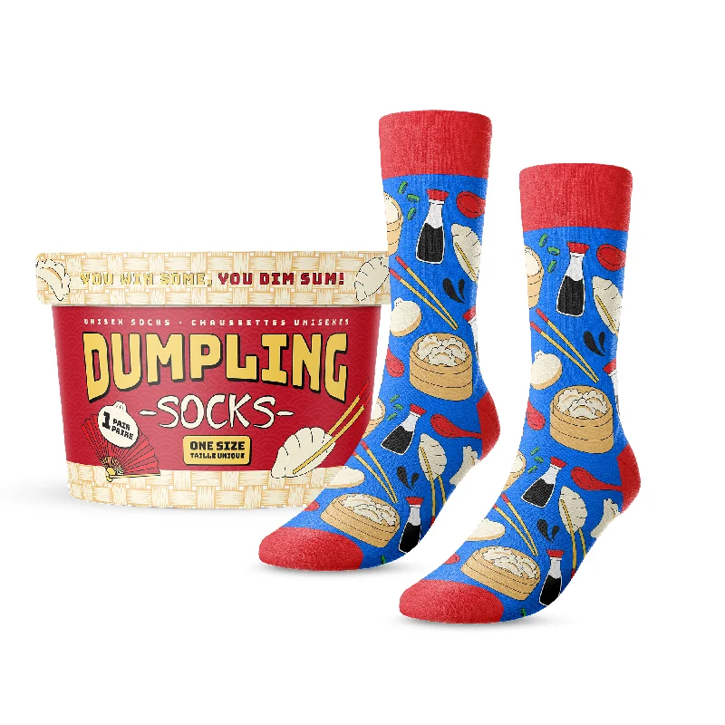 Small wool socks for babies-Steamed Dumplings Socks