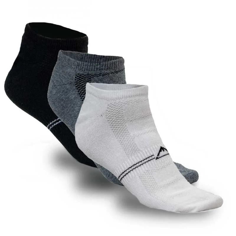 Eco-friendly socks for sustainable living-Stone Peak Fresh 3pk Low Cut Sporties