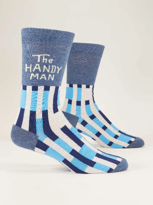 Luxury cashmere ankle socks for class-The Handyman M-Crew Socks