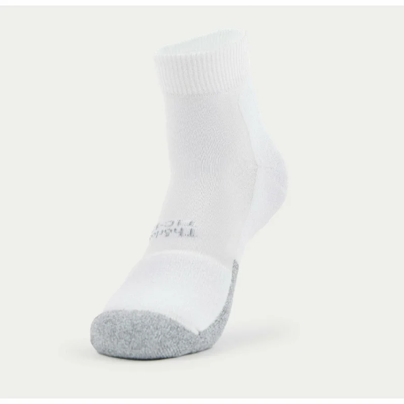 Long sports crew socks for athletes-Thorlo Tennis Light Cushion Ankle Socks