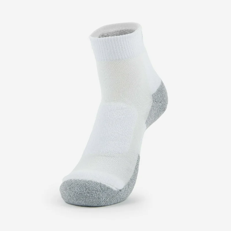 Long athletic crew socks for support-Thorlo Womens Thin Cushion Walking Mini Crew Socks