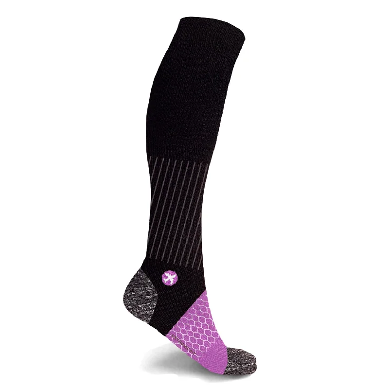 Thick hiking socks for trails-Travel Socks - Purple