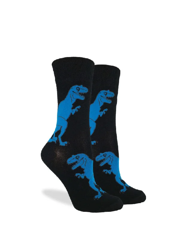 Custom embroidered ankle socks for gift-T-REX SOCK