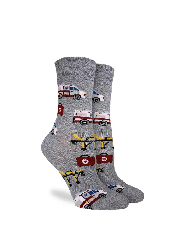 Long sports crew socks for athletes-PARAMEDIC SOCK