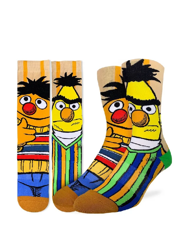 Long compression ankle socks for circulation-BERT & ERNIE ACTIVE SOCK