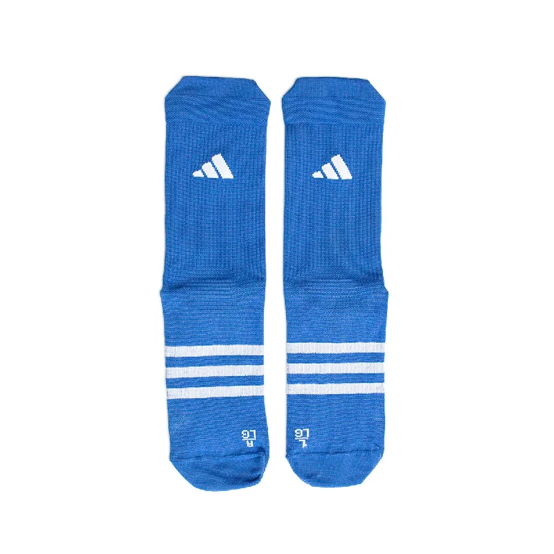 Organic bamboo ankle socks for breathability-Unisex Adidas x Pace Athletic Crew Sock