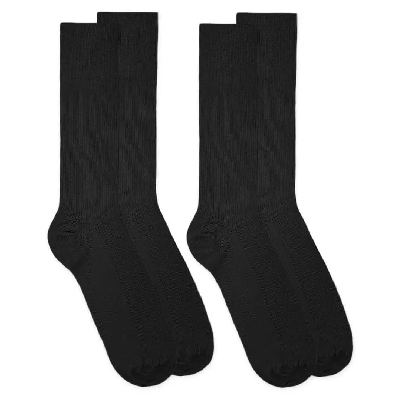 Fluffy crew socks for cozy feel-Women's Non-Binding Dress Crew Socks 2 Pack 28123