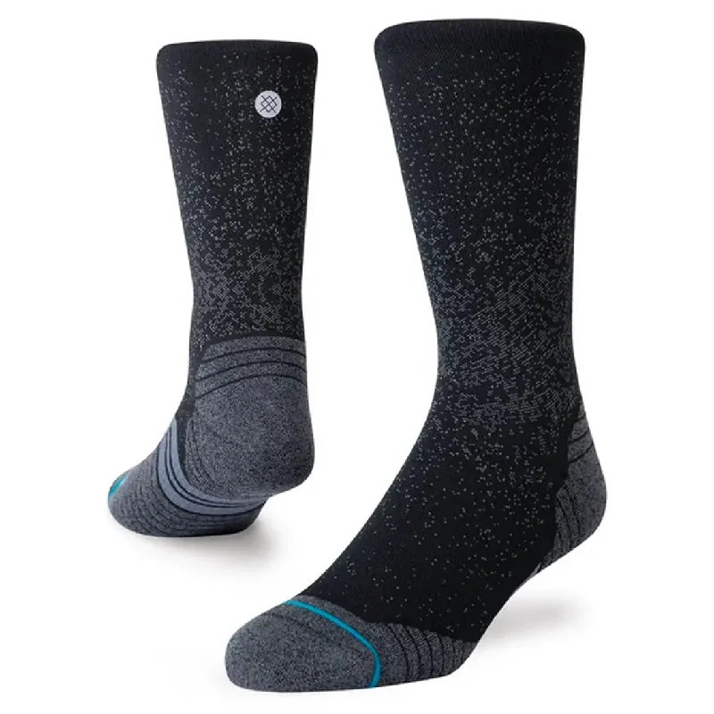 Breathable wool socks for hiking-Unisex Stance Run Crew Sock