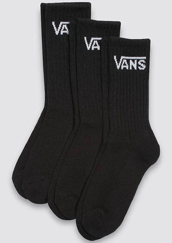 Custom embroidered crew socks for events-Vans Junior Classic Half Crew Socks