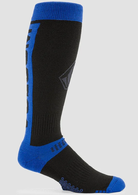 Long running crew socks for support-Volcom Men's Synth Socks