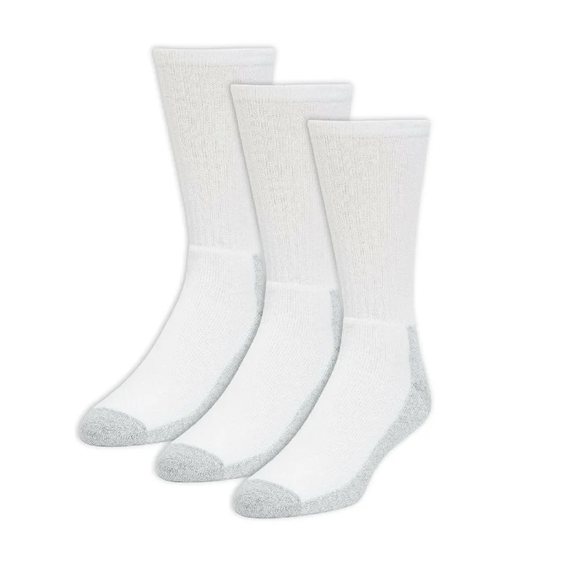 Thin dress crew socks for formal wear-Wigwam At Work Crew Cotton 3-Pack Socks