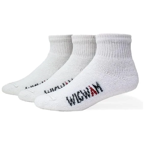 Funny socks for quirky style-Wigwam King Cotton Heavyweight Low 3-Pack Socks